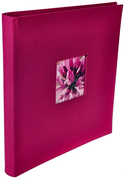 Photo Album ZEP Velina Burgundy Lateral view