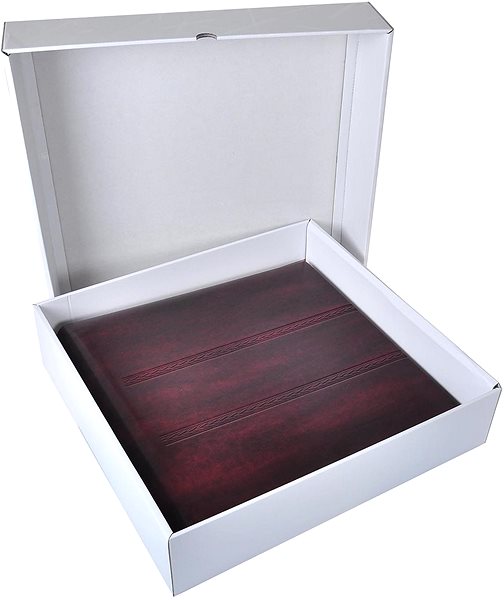 Photo Album ZEP Brown Classic Leather Packaging/box