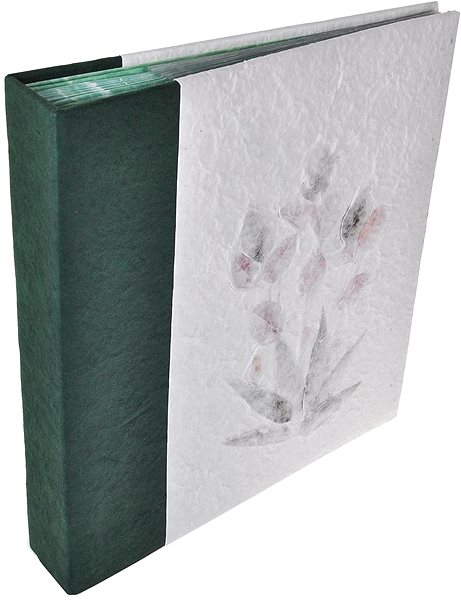 Photo Album ZEP Manila 13x18 Green Lateral view
