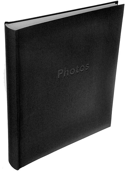 Photo Album ZEP Classic Linen Black Lateral view