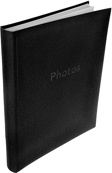 Photo Album ZEP Self-adhesive Linen Black Lateral view