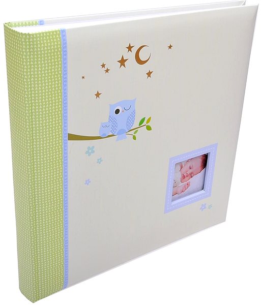 Photo Album ZEP Baby Paul Blue Lateral view