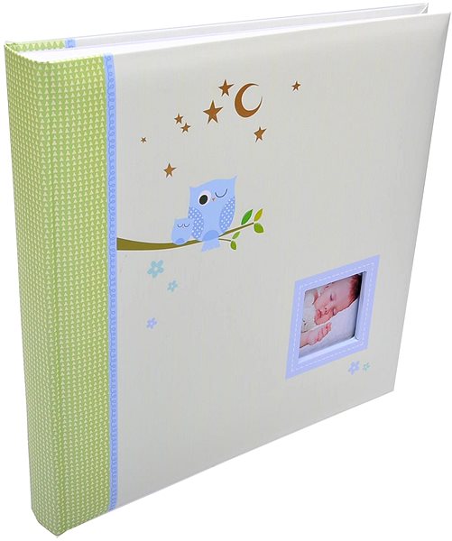 Photo Album ZEP Baby Paul Blue Big Lateral view