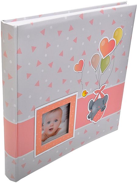 Photo Album ZEP Baby Pierre Pink Big Lateral view