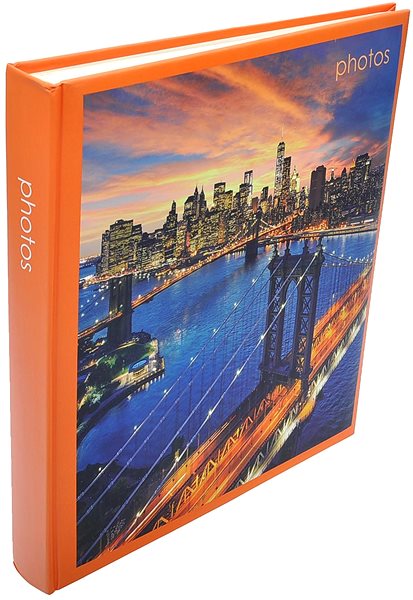 Photo Album ZEP City Classic Orange Lateral view
