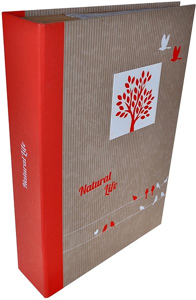 Photo Album ZEP Natural Life 400 Red Lateral view