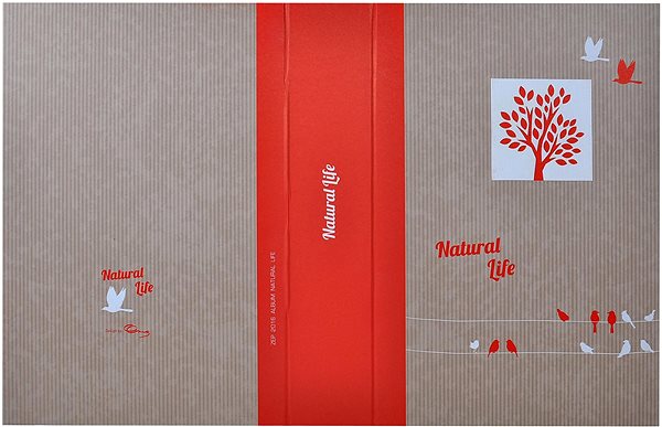 Photo Album ZEP Natural Life 400 Red Features/technology