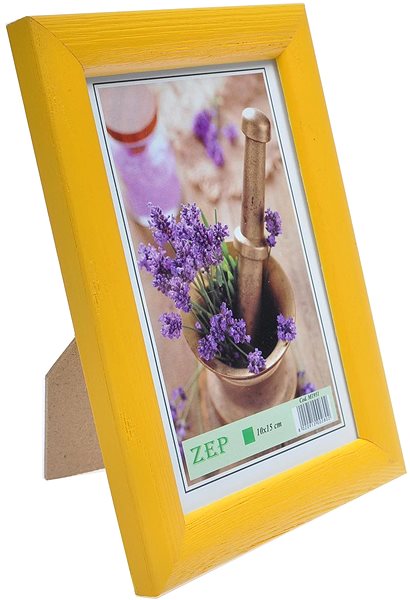 Photo Frame ZEP Photo Frame 10 x 15cm Gold Lateral view