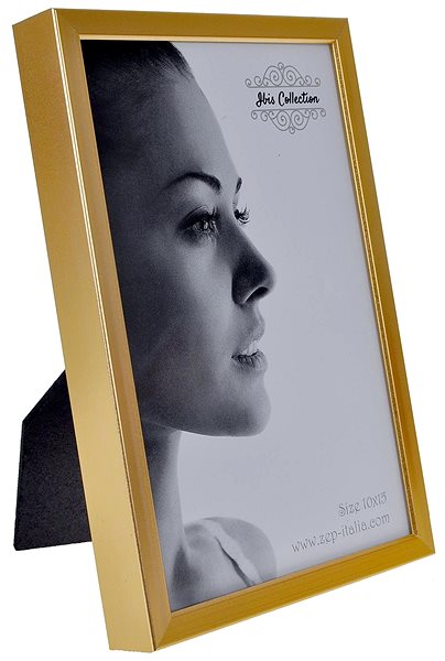 Photo Frame ZEP Photo Frame 10 x 15cm Gold Lateral view