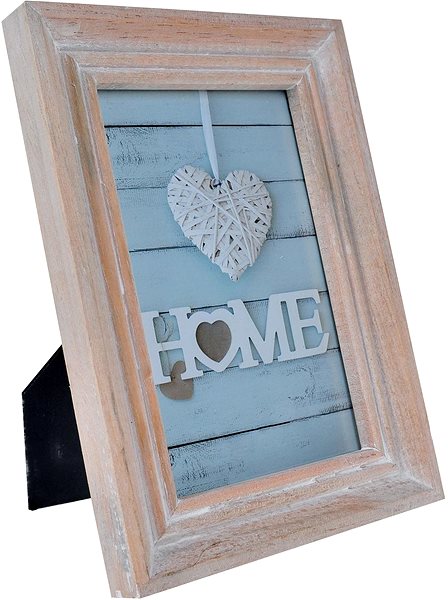 Photo Frame ZEP Photo Frame 13 x 18cm Brown Lateral view