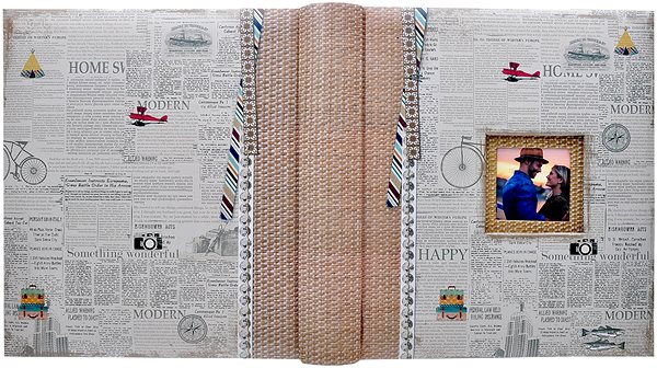 Photo Album ZEP Mumbai 13 x 18 Brown Features/technology