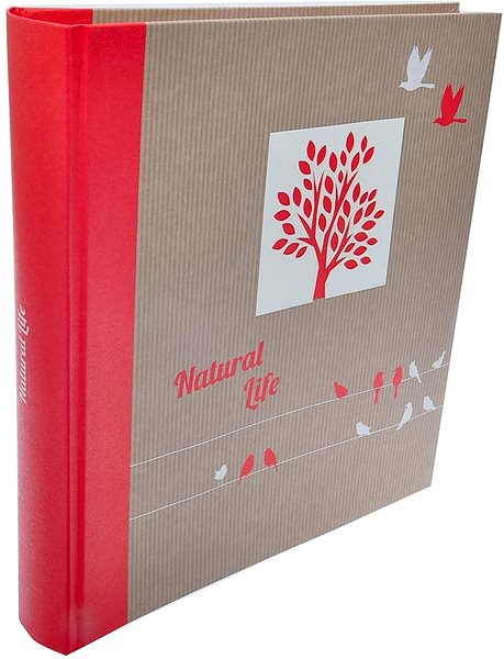 Photo Album ZEP Natural Life Red Lateral view