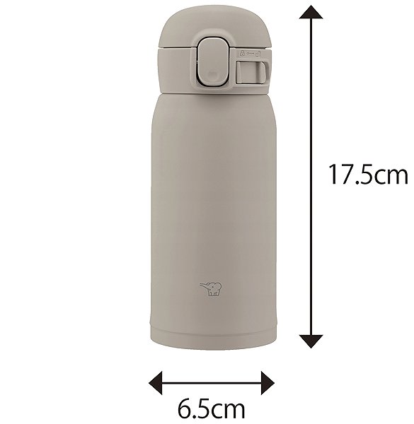 Thermal Mug Zojirushi Small Thermo mug SM-WS36-HM 360 ml grey ...