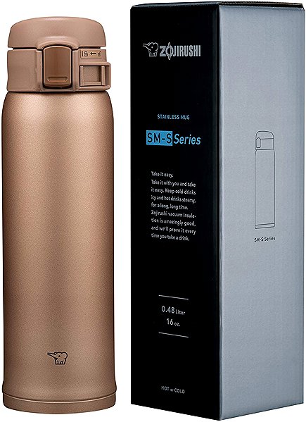 Thermal Mug Zojirushi Thermo mug SM-SR48E-NM 480 ml gold ...
