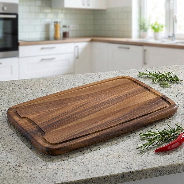 Schneidebrett Zassenhaus Schneidebrett 42 × 27,5 cm Akazie Lifestyle