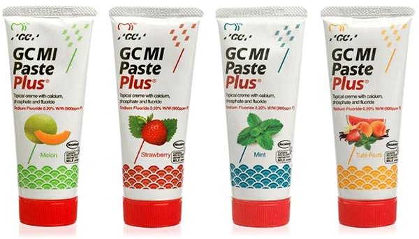 Zubná pasta GC MI Paste Plus Melón 35 ml Vlastnosti/technológia