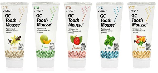 Zubná pasta GC Tooth Mousse Mentol 35 ml Vlastnosti/technológia