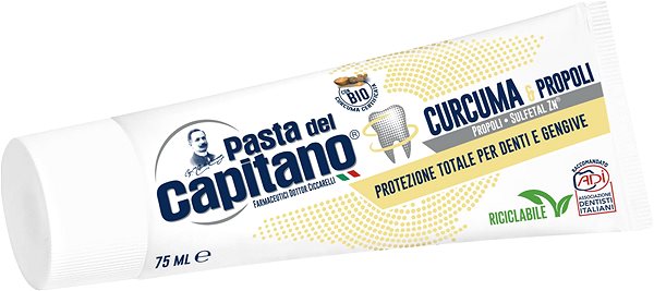 Zubná pasta PASTA DEL CAPITANO Curcuma & Propolis 75 ml ...