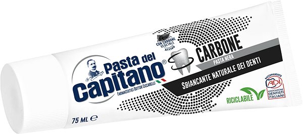 Zubná pasta PASTA DEL CAPITANO Charcoal 75 ml ...