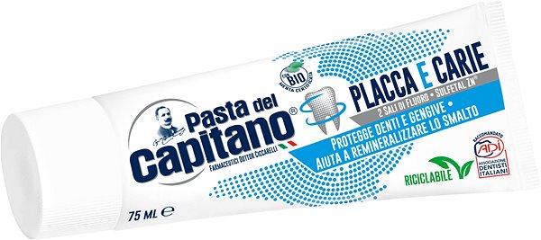 Zubná pasta PASTA DEL CAPITANO Placca & Cairie 75 ml ...