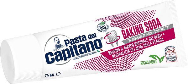 Zubná pasta PASTA DEL CAPITANO Baking Sóda 75 ml ...