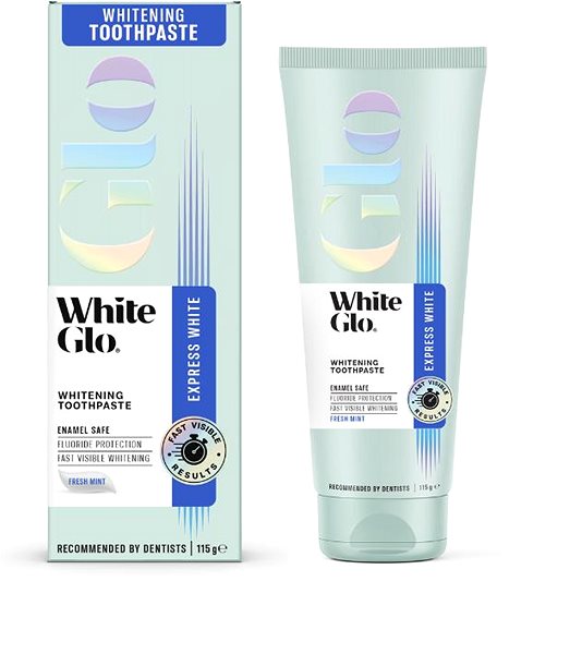 Toothpaste WHITE GLO Express White 115 g .