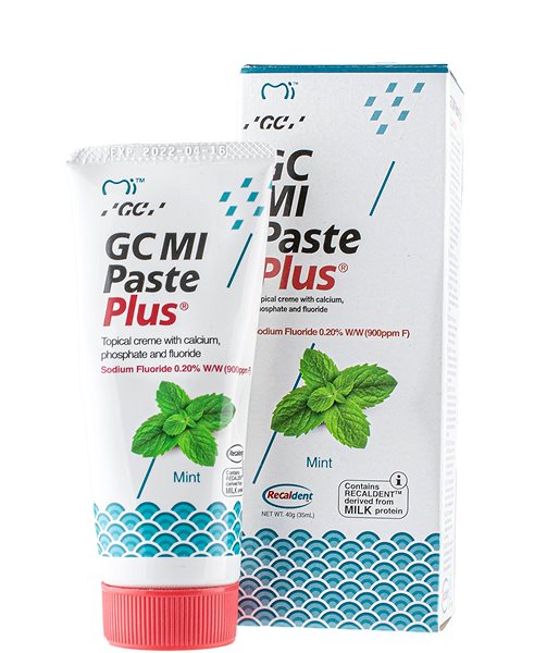 Fogkrém GC MI Paste Plus Mint 35 ml Csomag tartalma