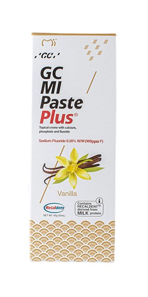 Fogkrém GC MI Paste Plus Vanilla 35 ml Csomagolás/doboz