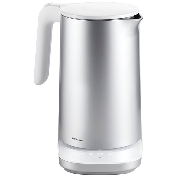 Electric Kettle Zwilling Rapid Boil Kettle ENFINIGY, Silver Lateral view