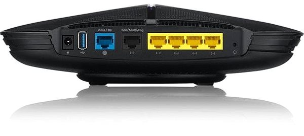WLAN Router Zyxel NBG7815, EU, AX6000 12-Stream Multi-Gigabit WiFi 6 Router Rückseite