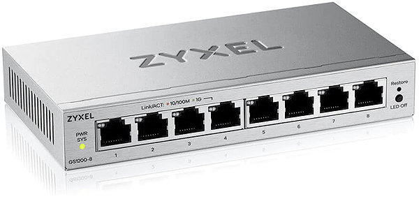 Switch Zyxel GS1200-8 V3 ...