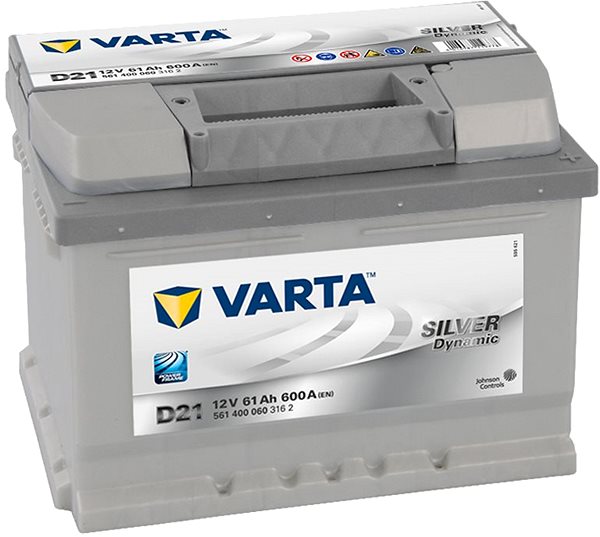 Autobaterie VARTA SILVER Dynamic 61Ah, 12V, D21 ...