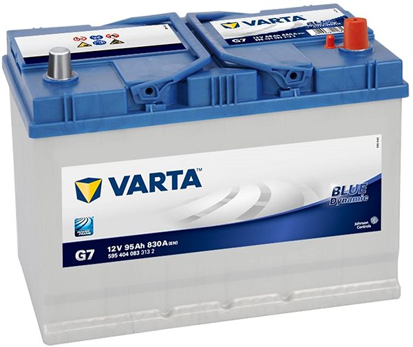 Autobaterie VARTA BLUE Dynamic 95Ah, 12V, G7 ...