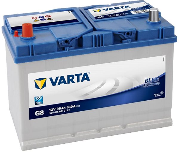 Autobaterie VARTA BLUE Dynamic 95Ah, 12V, G8 ...
