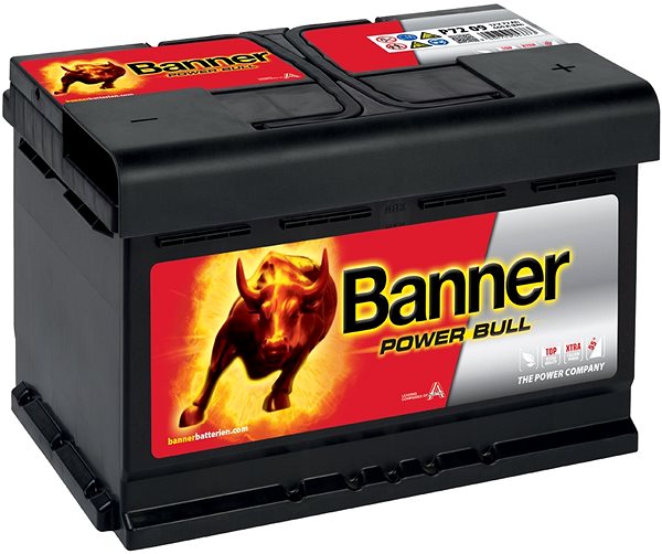 Autobaterie BANNER Power Bull 72Ah, 12V, P72 09 ...