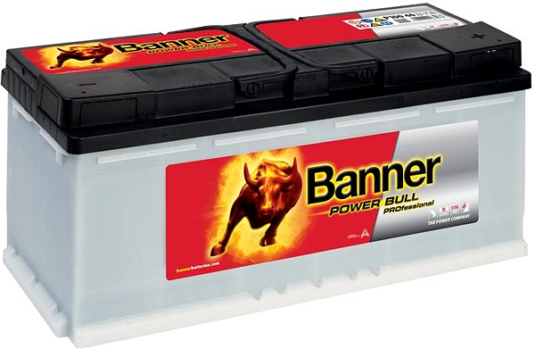 Autobaterie BANNER Power Bull PROfessional 100Ah, 12V,  P100 40 ...
