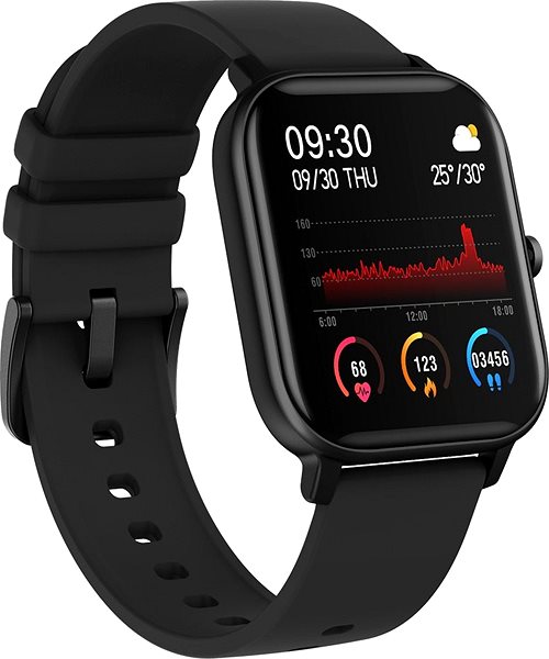 Smart Watch Canyon Wildberry Black Lateral view