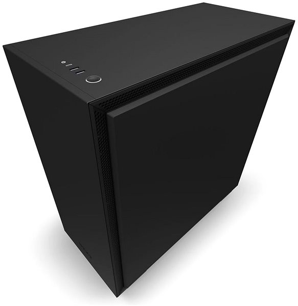 Számítógépház NZXT H710i Matte Black Csatlakozási lehetőségek (portok)