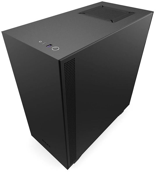 Számítógépház NZXT H510i Matte Black Csatlakozási lehetőségek (portok)