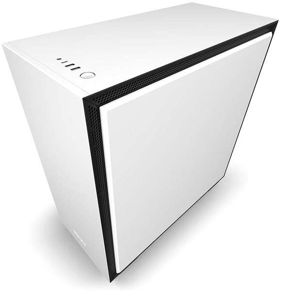 PC skrinka NZXT H710i Matte White Možnosti pripojenia (porty)