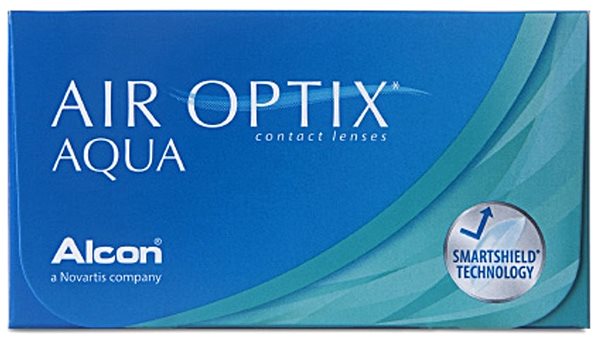 Kontaktné šošovky Air Optix Aqua (6 šošoviek) dioptrie: -9.00, zakrivenie: 8.60 ...