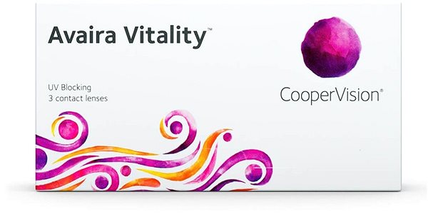 Kontaktné šošovky Avaira Vitality Sphere (6 šošoviek) dioptria: -0.50, zakrivenie: 8,4 ...