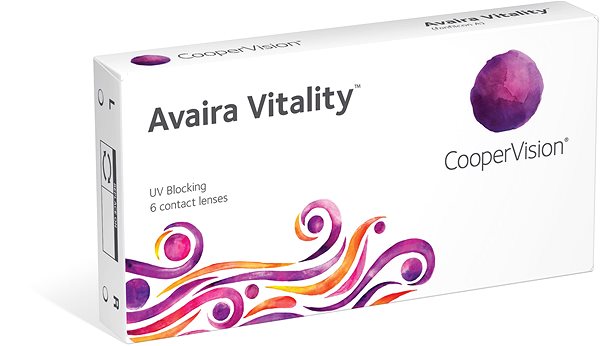 Kontaktní čočky Avaira Vitality  (6 čoček) dioptrie: -9.50, zakřivení: 8,4 ...