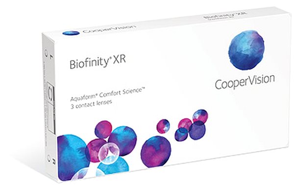 Kontaktné šošovky Biofinity XR (3 šošovky) dioptrie: -18.50, zakrivenie: 8.60 ...