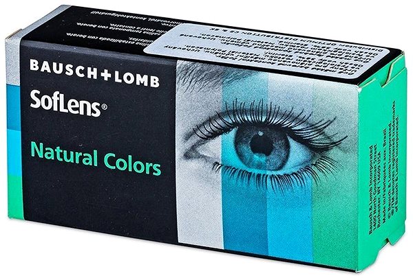 Kontaktné šošovky Natural Colors - Indigo (2 šošovky) dioptrie: -3.50, zakrivenie: 8.70 ...