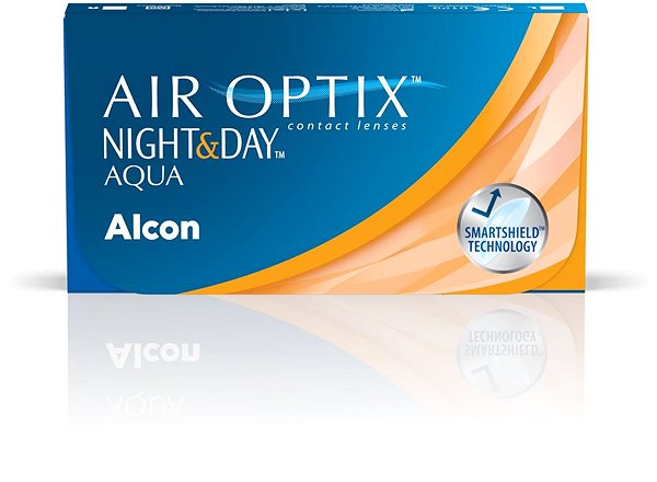 Kontaktné šošovky Air Optix Night&Day Aqua (3 šošovky) dioptrie: -0.00, zakrivenie: 8.6 ...