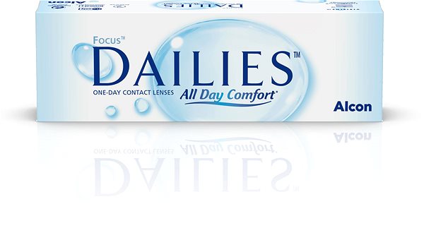 Kontaktné šošovky Dailies All Day Comfort (30 šošoviek) dioptrie: -4.25, zakrivenie: 8.6 dioptrie: -4.25, zakrivenie: 8.6 ...