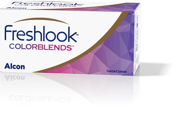 Kontaktné šošovky FreshLook ColorBlends Gray (2 šošovky) ...