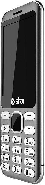Mobilný telefón eSTAR X28 sivý ...