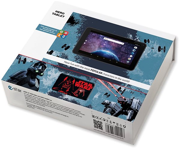 Tablet eSTAR Beauty HD 7 WiFi Star Wars Packaging/box